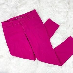 OLD Navy Hot Pink Pixie Pants Slim Fit, Regular Length